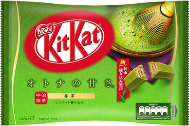 Nestle KitKat Matcha 147g *** <br> 雀巢奇巧巧克力 抹茶味