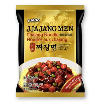 Paldo Ilpoom Jia Jangmen (Chajang Noodle) 200g (4 Pack) <br> 八道御膳炸醬麵 4連包