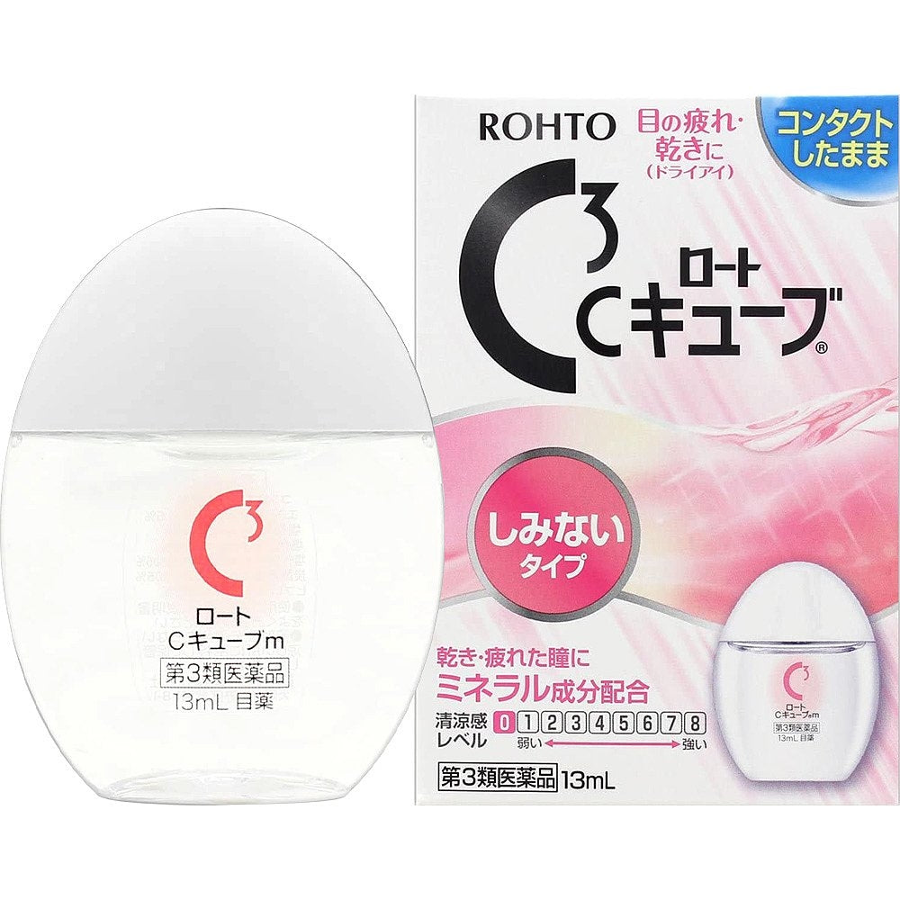 Rohto C3 Mild Contacts Eye Drops 13ml<br>乐敦C3温和型隐形眼镜眼药水