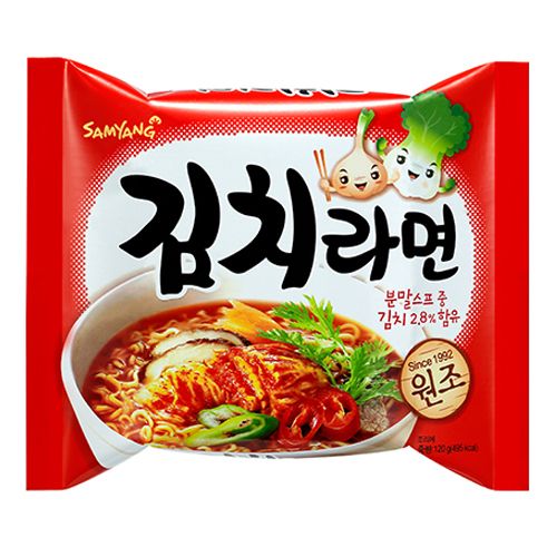 Samyang Kimchi Ramen 120g <br> 三養泡菜拉麵