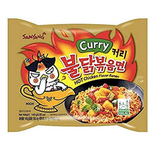 將圖片載入圖庫檢視器 Samyang Hot Chicken (Buldak) Flavor Ramen - Curry 140g (Single Pack) &lt;br&gt; 三養 咖哩辣雞拉麵 (單包裝)