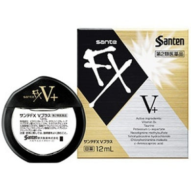 Sante FX V+ Cooling Eye Drops 12ml<br>参天 FX V+ 金色清凉眼药水