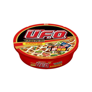 Nissin UFO - Yakisoba Noodles Fried Pork Flavor 124g <br> 日清UFO飛碟 - 魚香肉絲味