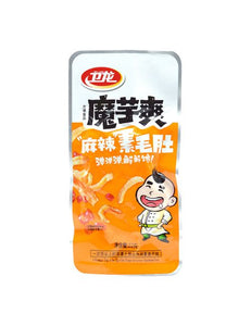 WeiLong Konjac Strips - Hot Spicy  (1 Packet) <br> 衛龍 魔芋爽 麻辣素毛肚