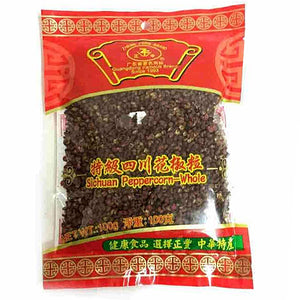 ZF Sichuan Peppercorn - Whole 100g <br> 正豐四川花椒顆粒