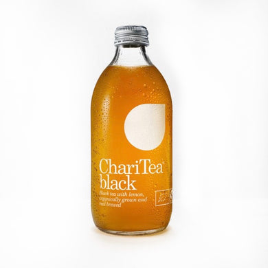 ChariTea Black 330ml <br> Black Tea with Lemon