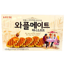 將圖片載入圖庫檢視器 Lotte Waffle Mate 144g &lt;br&gt; 樂天 窩夫餅