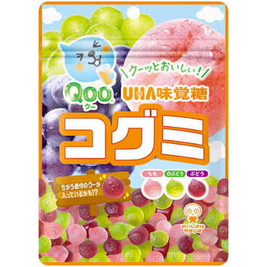 UHA Kogumi Qoo Gummy (Mixed Fruit) 63g *** <br> 味覺糖 Qoo雜錦水果味軟糖