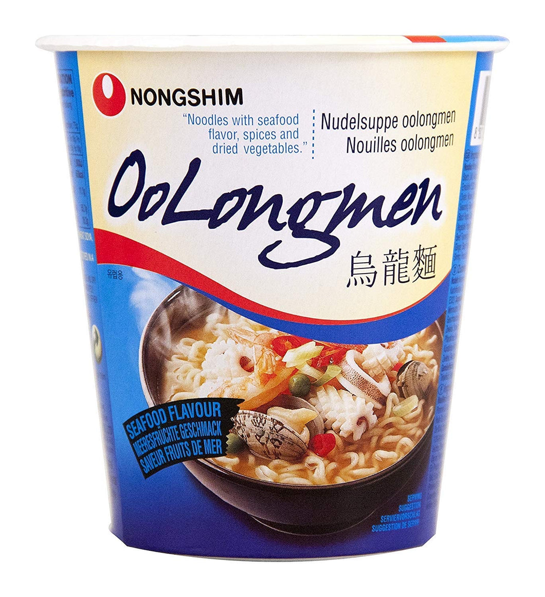 Nongshim Oolongmen Cup Noodle (Seafood) 75g <br> 農心 烏龍杯麵 (海鮮味)