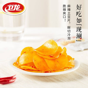 WeiLong Potato Chip-Spicy 200g <br> 衛龍 麻辣土豆片