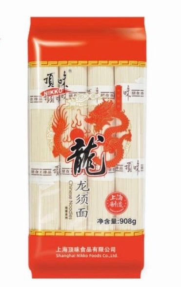 NK Chinese Noodles 908g <br> 頂味龍鬚麵