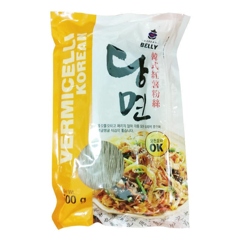 Korean Belly Glass Noodles 500g <br> 韓式紅薯粉絲