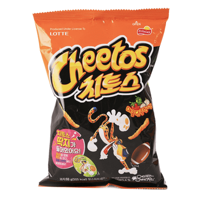 Lotte Cheetos Spicy 88g <br> 樂天奇多玉米棒 辣