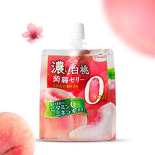 Load image into Gallery viewer, Tarami 0kcal Peach Flavoured Konjac Jelly Drink 150g *** &lt;br&gt; Tarami 0kcal 1日份維他命C蒟蒻果凍飲品 水蜜桃味