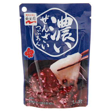 Nagatanien Thick Zenzai Chunky Red Bean Soup Dessert 150g <br> 永谷園濃稠日式紅豆甜湯