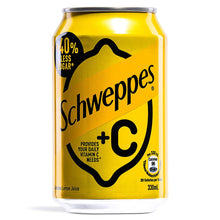 將圖片載入圖庫檢視器 Schweppes +C Lemon Soda 330ml *** &lt;br&gt; 玉泉+C 檸檬汽水