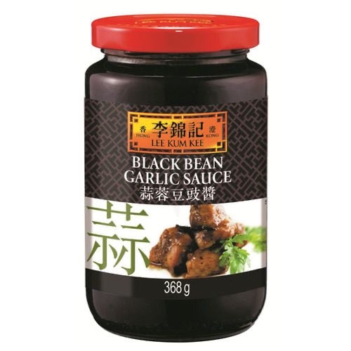 LKK Black Bean Garlic Sauce 368g <br> 李錦記蒜蓉豆豉醬