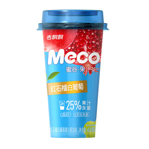 Xiang Piao Piao Meco Fruit Tea (Pomegranate & Grape) 400ml *** <br> 香飄飄蜜谷果汁茶紅石榴葡萄