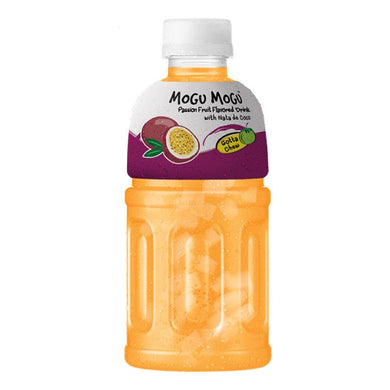 Mogu Mogu Nata De Coco Drink - Passion Fruit 320ml *** <br> Mogu Mogu 椰果飲料 - 百香果味