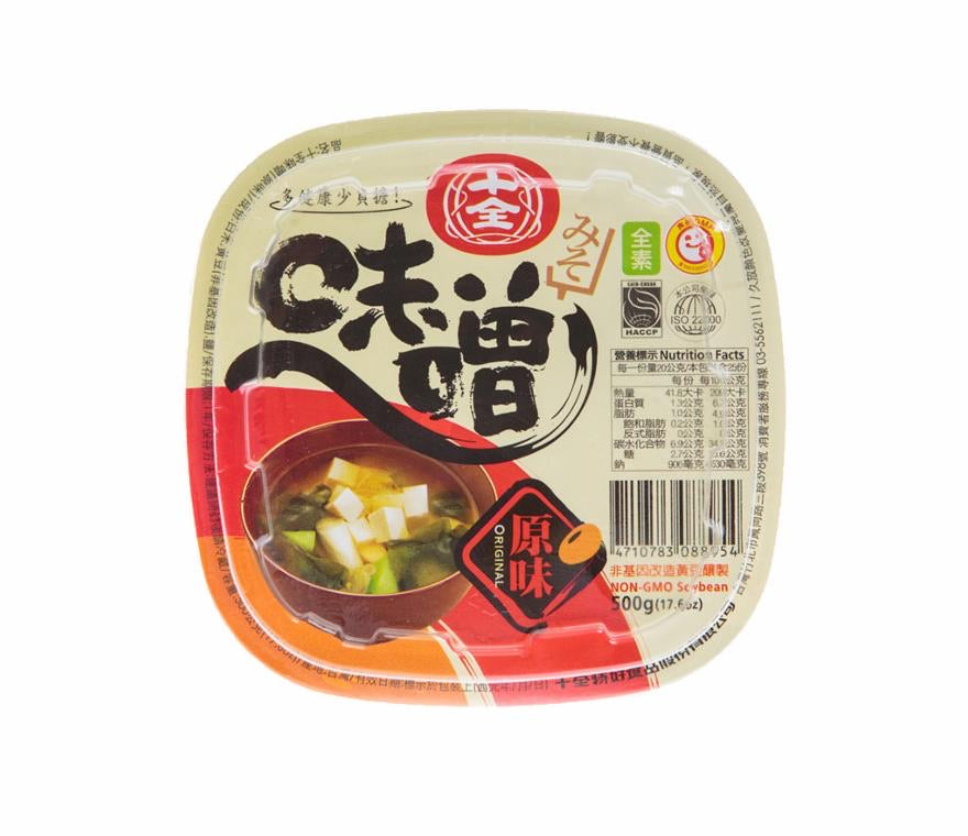 SC Miso Paste-Original 500g <br> 十全原味味噌