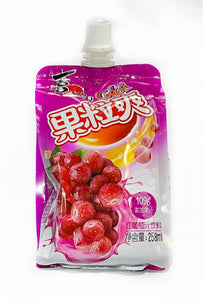 ST Fruit Flavoured Drink-Red Grape 258ml *** <br> 喜之郎果粒爽-紅葡萄汁