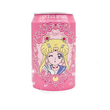 將圖片載入圖庫檢視器 Y.H.B. Ocean Bomb &amp; Sailor Moon Sparkling Water - Pomelo 330ml *** &lt;br&gt; 海洋深層氣泡水 (美少女戰士) - 黃金柚風味