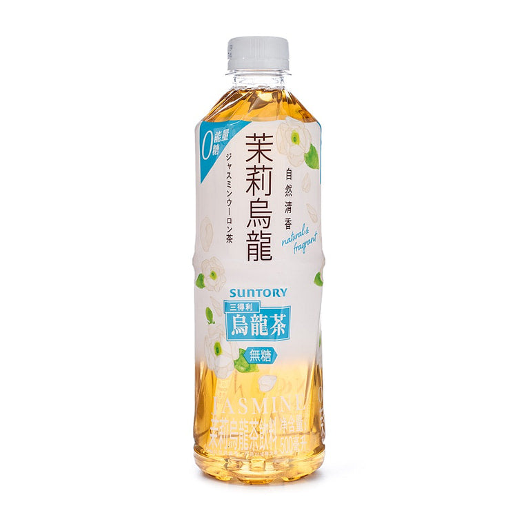 Suntory Jasmine Oolong Tea - Zero Sugar 500ml <br> 三得利茉莉烏龍茶 - 無糖