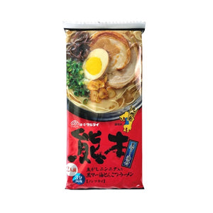 Marutai Kumamoto Black Sesame Oil Ramen 186g 2packs <br> 熊本黑麻油豚骨風味拉麵