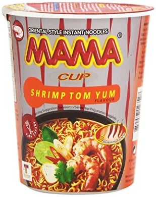 Mama Oriental Style Instant Cup Noodle Shrimp Flavour (Tom Yum) 70g <br> 媽媽 冬蔭功怀麵
