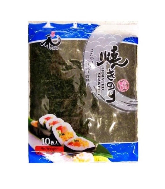 Yuho Sushi Nori 10pcs 28g <br> 元和日本壽司紫菜