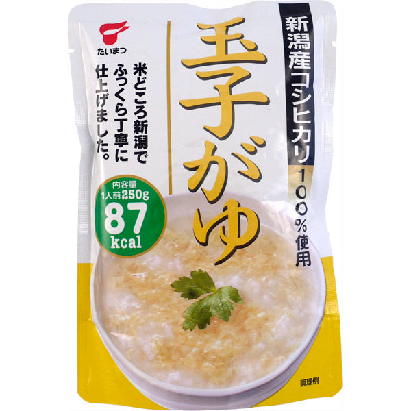 Taimatsu Shokuhin Egg Rice Porridge 250g <br> Taimatsu Shokuhin 玉子白米粥