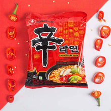 將圖片載入圖庫檢視器 Nongshim Shin Ramyun Noodle Soup - Gourmet Spicy 120g &lt;br&gt; 農心辛辣麵