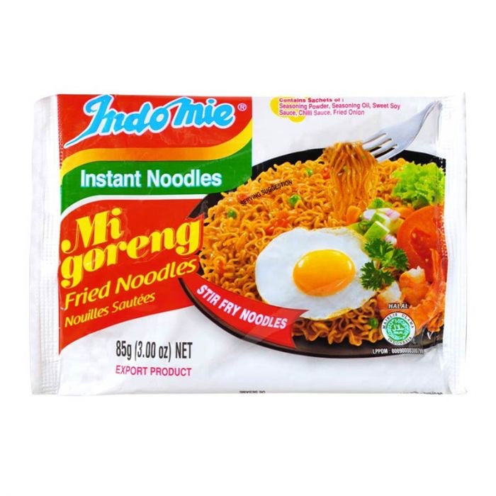 Indomie Mi Goreng Fried Noodles 80g <br> 營多印尼炒麵