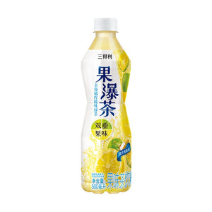 Suntory Fruit Tea Drink - Orange & Lemon 500ml <br> 三得利果瀑茶 - 橘檸檬味