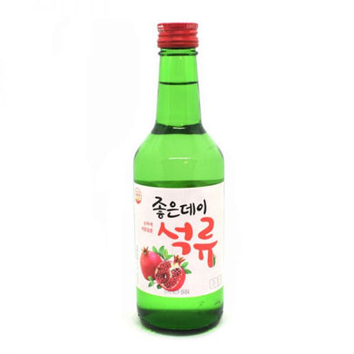 Muhak Goodday Soju (Red Pomegranate) Alc.13.5% 360ml ***