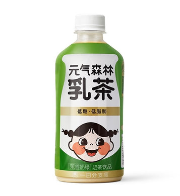 Genki Forest Milk Tea (Jasmine Flavour) 450ml <br> 元氣森林茉香奶綠味乳茶