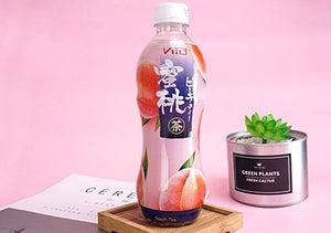 Vita Japanese Peach Tea 500ml (Bottle)*** <br>  維他蜜桃茶 (支裝)