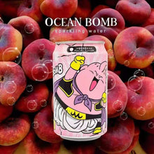 Load image into Gallery viewer, Y.H.B. Ocean Bomb &amp; Dragonball (Majin Buu) Sparkling Water - Peach 330ml *** &lt;br&gt; 海洋深層氣泡水 (龍珠-魔人布歐) - 水蜜桃風味