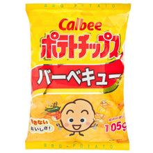 Load image into Gallery viewer, Calbee P/Chips - BBQ 105g &lt;br&gt; 卡樂B薯片-燒烤味