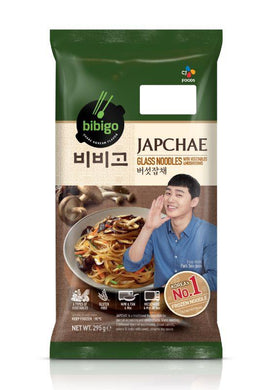 CJ Bibigo Mushroom Japchae 295g <br> CJ Bibigo 韓式蘑菇炒粉絲