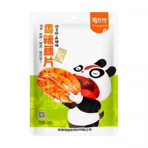 SDX Hot & Spicy Lotus Root 120g <br> 蜀道香 香辣藕片