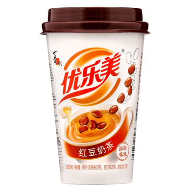 ST Instant Tea Drink with Red Beans 65g <br> 喜之郞優樂美紅豆奶茶杯裝