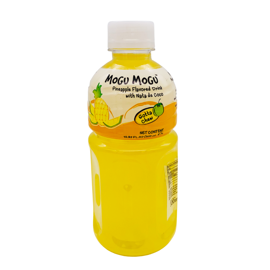 Mogu Mogu Nata De Coco Drink - Pineappe 320ml *** <br> Mogu Mogu 椰果飲料 - 菠蘿味