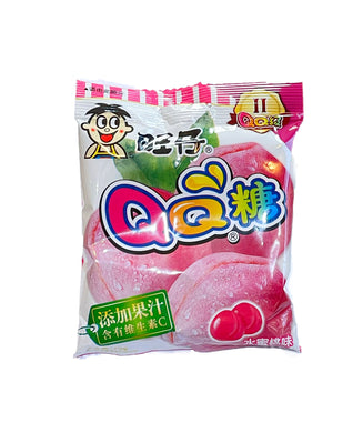 WW QQ Gummy Candy - Peach 70g *** <br> 旺旺 QQ糖-水蜜桃