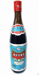 Qing Hu China Hua Tiao Rice Wine 640ml *** <br> 琴湖陳年中國花鵰酒