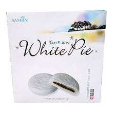 將圖片載入圖庫檢視器 Samjin White Mochi Pie (Red Bean Filling) 10pcs 350g &lt;br&gt; Samjin 紅豆年糕派