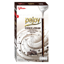 將圖片載入圖庫檢視器 Glico (Thai) Pejoy - Cookies &amp; Cream Milkshake 54g &lt;br&gt; 格力高百醇夾心餅乾棒 曲奇奶油奶昔味