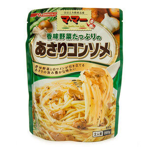 Nissin Ma Maa Asari Clam Consomme Pasta Sauce 260g <br> 日清 花蛤清湯意粉醬