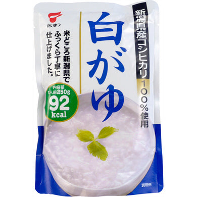 Taimatsu Shokuhin White Rice Porridge 250g <br> Taimatsu Shokuhin 白米粥