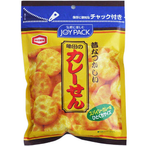 Kameda Seika Curry Rice Crackers 52g <br> 龜田製菓香辣咖哩味仙貝